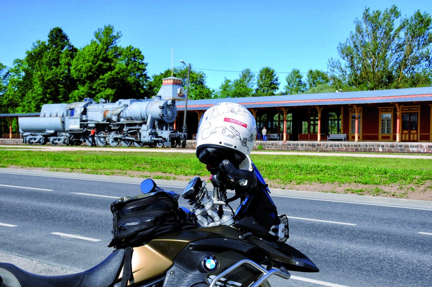 Der Bahnhof von Haapsalu.