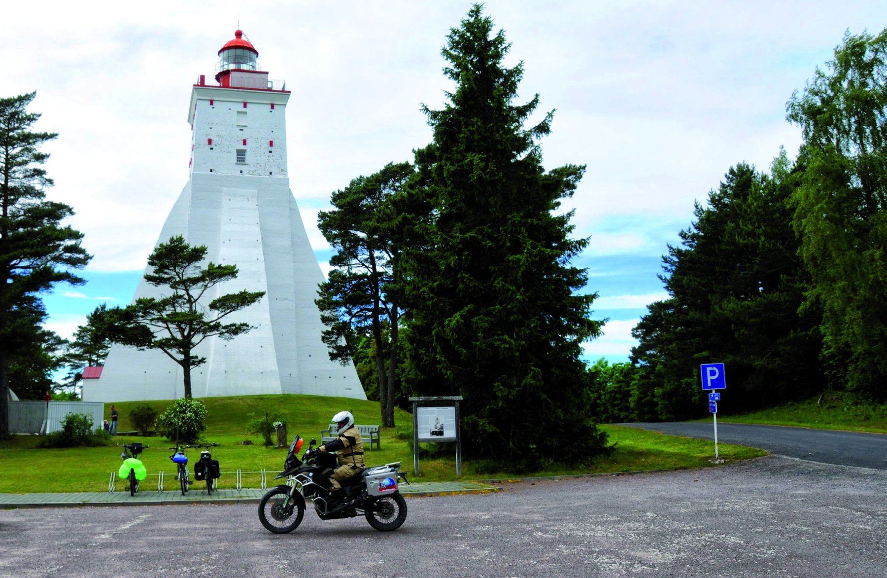 Der Leuchtturm von Hiiumaa.