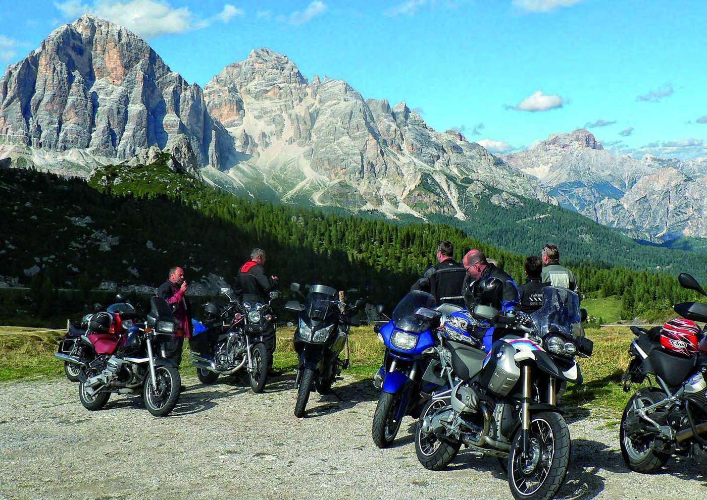 Pflichtprogramm einer jeden Dolomitentour: Cortina d’Ampezzo.