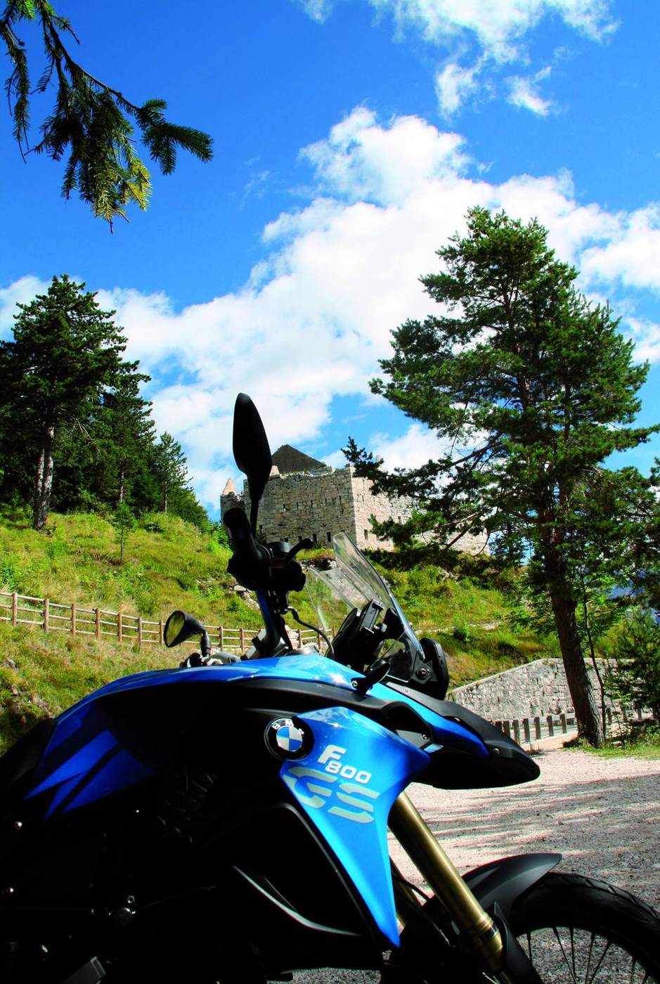 Unterwegs mit der BMW F 800 GS in den Kärntner Alpen.