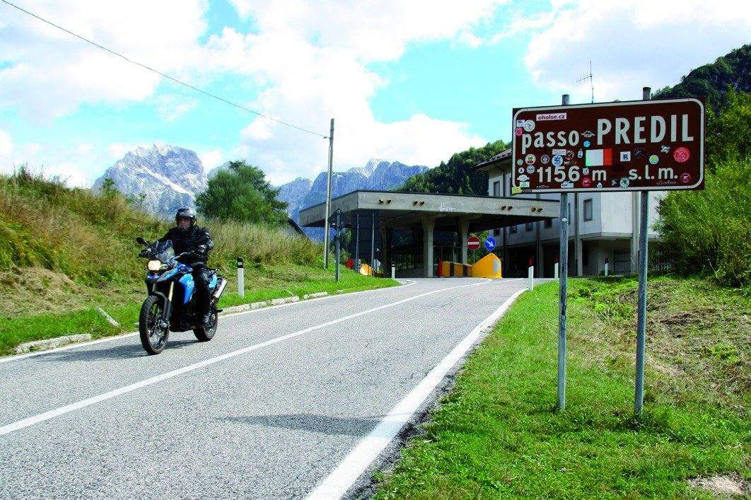 Der Predilpass: Grenzübergang zwischen Italien und Slowenien auf 1.156 Metern.