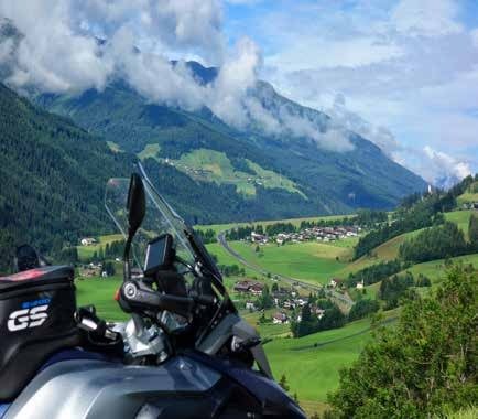 So klar geputzt präsentiert sich das obere Pustertal bei Strassen, wenn der Regen die Luft gereinigt hat.