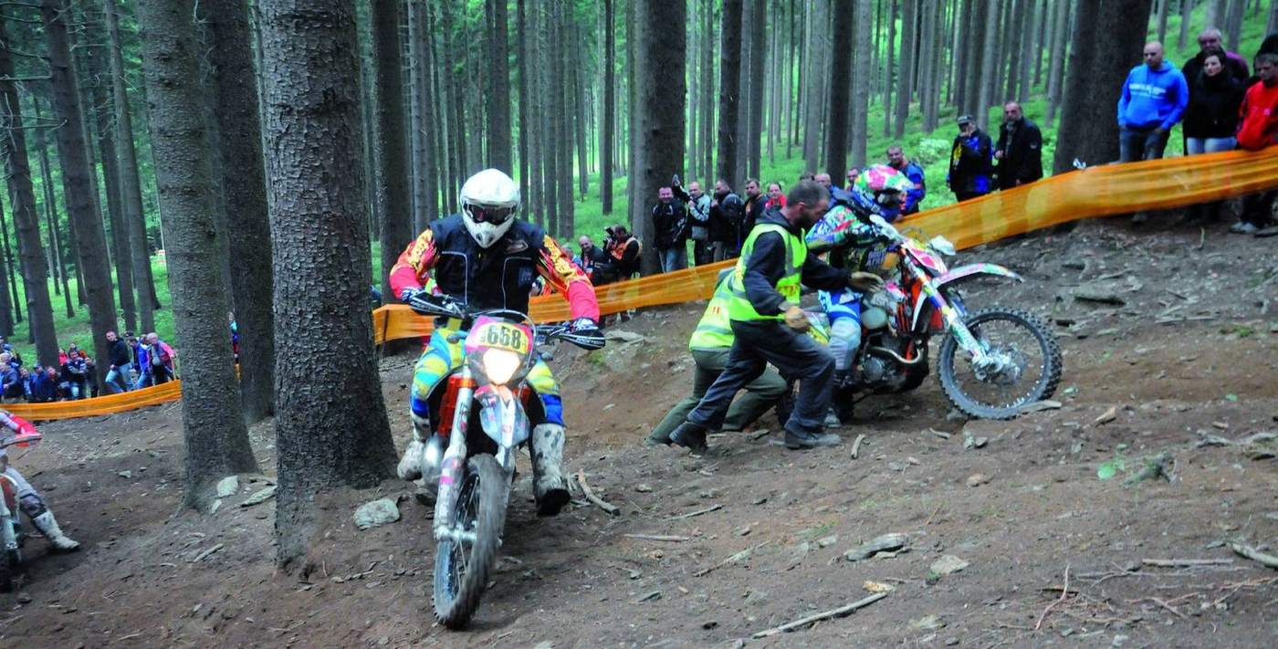 Zschopau, Hochburg des Motorrad-Geländesports, der heute umgangssprachlich als Endurosport bezeichnet wird.